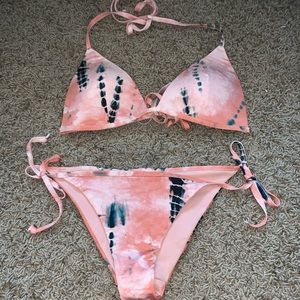 Tie dye bikini